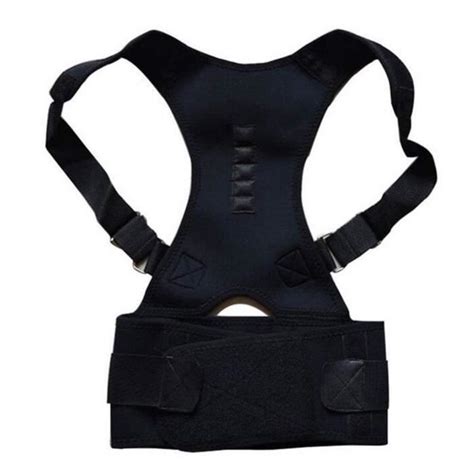 Corset de correction de posture magnétique réglable pour homme et femme