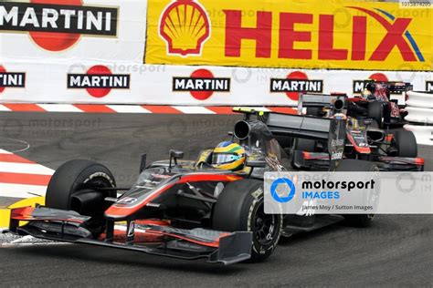 Bruno Senna Bra Hispania Racing F Team Hrt Hrtf Leads Karun