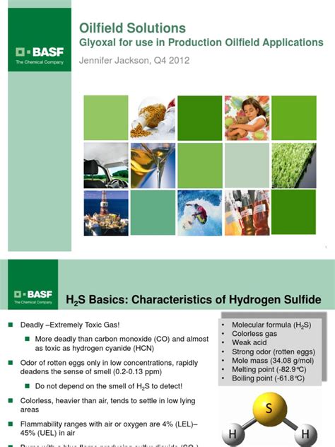 Glyoxal For Use in Oilfield Applications | PDF | Corrosion | Chemical ...