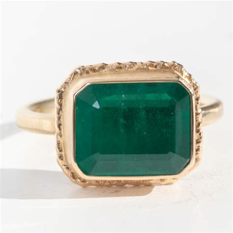 Jamie Joseph Trunk Show Emerald Ring By Jamie Joseph NEWTWIST