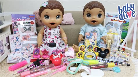 Material Escolar Dos GÊmeos Laurinha E Felipinho Youtube