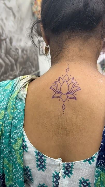 Lotus Tattoo Stencil 💖🪷 Youtube