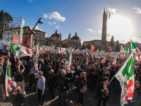 Manifestazione Pd Oggi A Roma In Diretta Schlein Fase Nuova Meloni