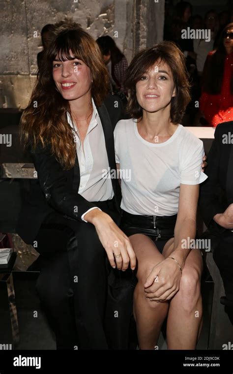 Jane Birkin And Her Daughter Lou Doillon Attending The Premiere Of L Arbre At Gaumont