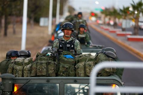 Para Continuar Con La Pacificación Del Estado Arriban A Zacatecas 660 Elementos Del Ejército