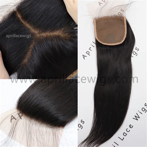 Brazilian Virgin Silk Straight Silk Base Top Closure