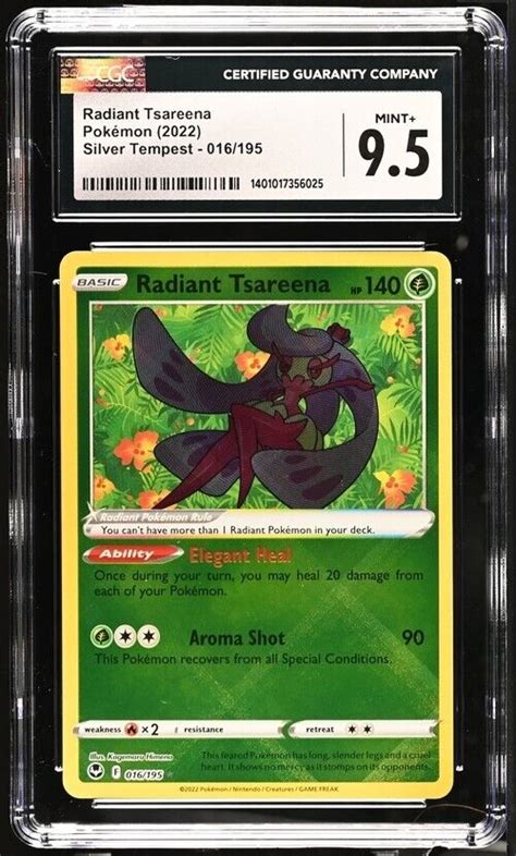 Radiant Tsareena 016 195 Silver Tempest English Mint 9 5 2022 EBay