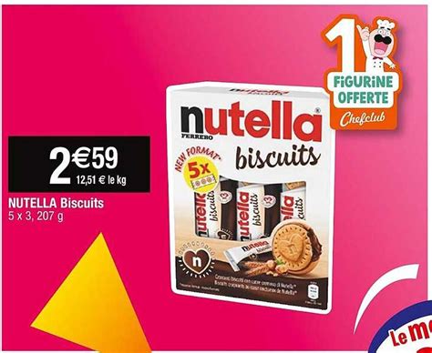 Promo Nutella Biscuits Chez Cora ICatalogue Fr