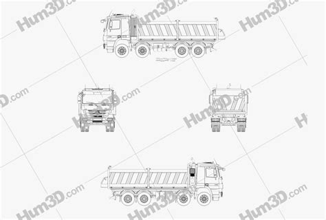 Mercedes Benz Actros Tipper Dmodels Org