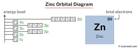 Zinc Orbital Diagram Learnool