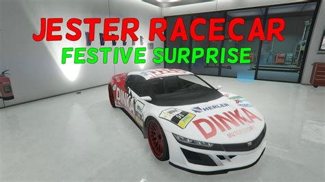 Jester Racecar Festive Surprise Update Grand Theft Auto V Youtube