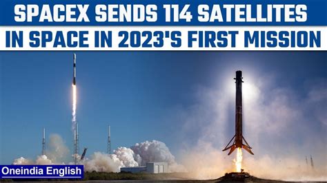 SpaceX launches 114 satellites in first mission of 2023 marking 200th ...