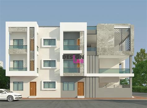 Modern 3 Storey Commercial Building Design