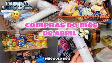 COMPRAS DO MÊS DE ABRIL 2024 MERCADO ATACADISTA MOSTREI TUDO QUE