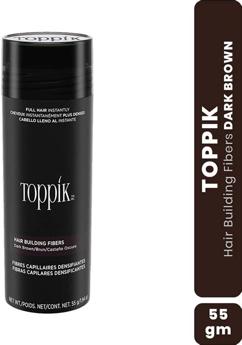 Buy Toppik Hair Building Fibers Dark Brown 12 12 Gm Online And Get Upto