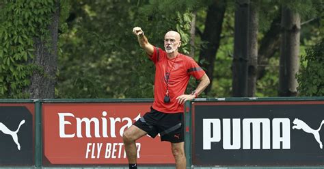 Allenamento Milan Continua Il Lavoro Dei Rossoneri A Milanello