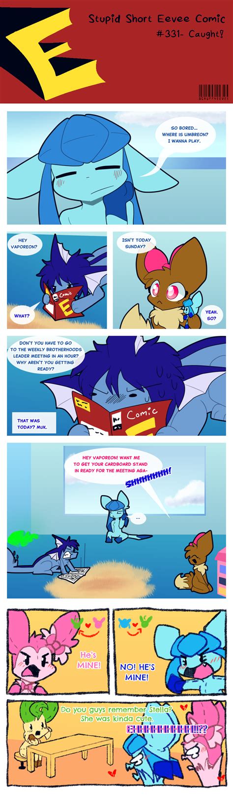 Stupid Short Eevee Comic :: #331- Caught!