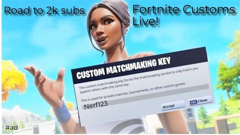 Fortnite Customs Live Fortnite Live NA EAST Custom Matchmaking Scrims