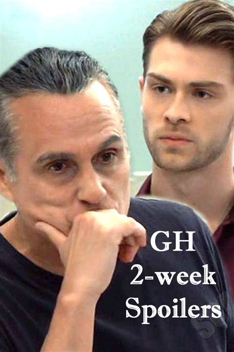 Sonny Corners Dex The Next Two Weeks On General Hospital General