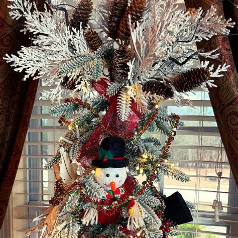 Decorated Snowman Christmas Tree - Intelligent Domestications