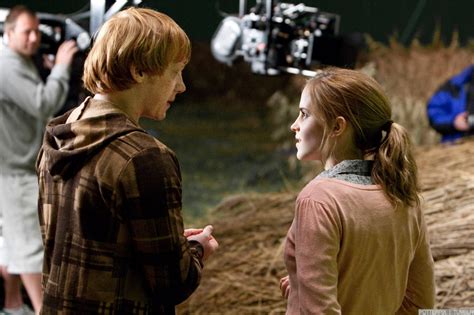 Harry Potter And The Deathly Hallows Behind The Scenes Emma Watson Photo 26544249 Fanpop