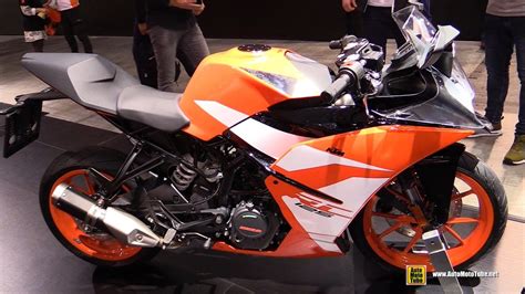 2017 Ktm Rc 125 Walkaround 2016 Eicma Milan Youtube