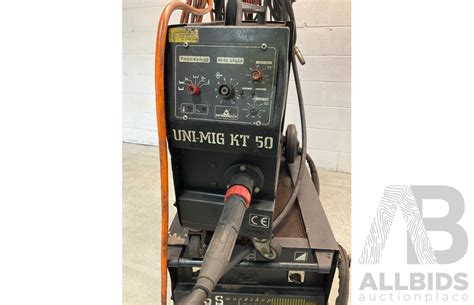 Unimig Welding Set 425s Kt50 Lot 1538444 Allbids