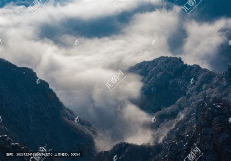 河北涞源白石山云海山景区旅游景点摄影素材汇图网