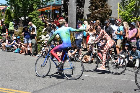 Fremont Seattle 2018 Nude Bike Ride 2995 Fremont Summer So Flickr