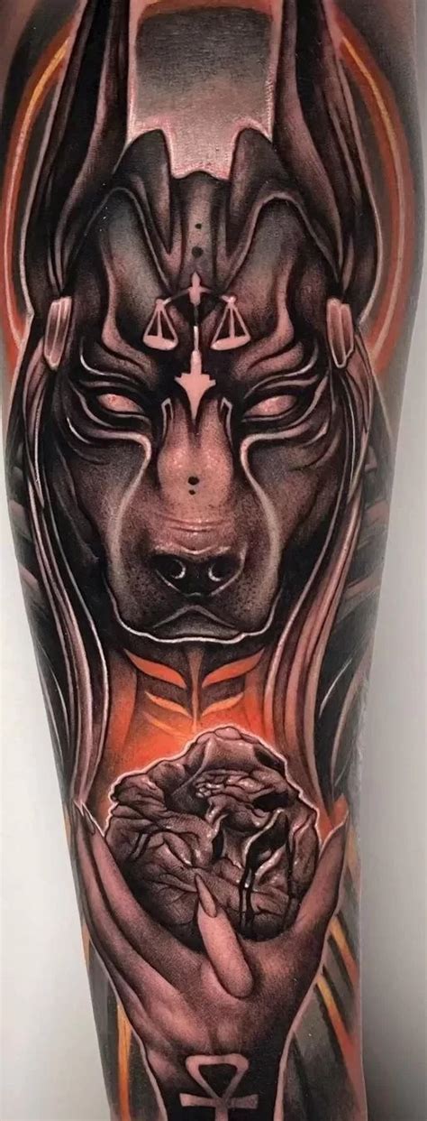 Anubis Tattoo Forearm Ideas TATTOOGOTO