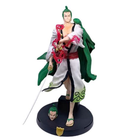 Buy Isdbt One Piece Roronoa Zoro Anime Action Figure Anime Figure Wano