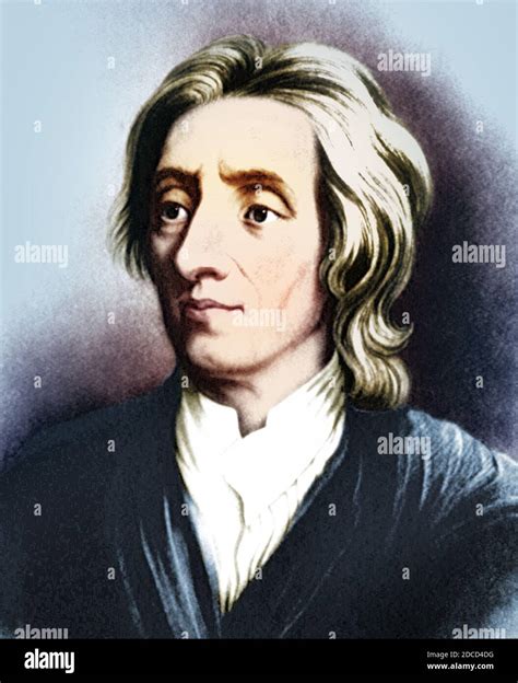 John Locke English Enlightenment Philosopher Stock Photo Alamy