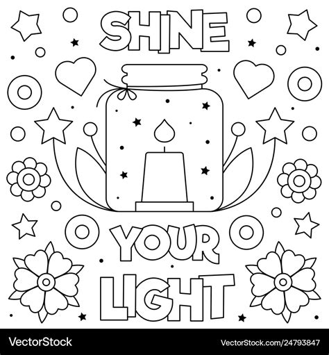 √ Let Your Light Shine Coloring Page : Pumpkin Carving Coloring Pages ...