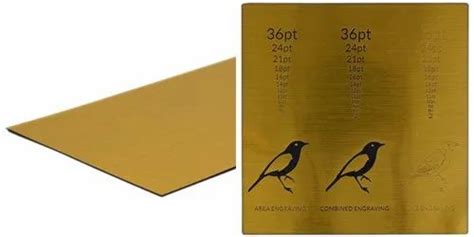 Laser Engraving Abs Plastic Sheets Size 2x4 Thickness 20 Mm At Rs