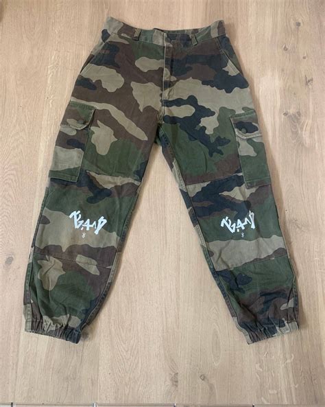 Vintage BAAD Vintage Trousers Camo BAAD BERSERK Grailed