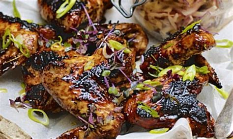 Jamie Oliver Recipe Sticky Chicken Wings Daily Mail Online