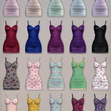 Sleeveless Dress Euno Sims Sims Sims 4 Clothing Sims 4 Mods Clothes