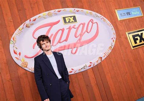 Joe Keery attends FXs Fargo Year 5 Premiere at Nya Studios on November ...