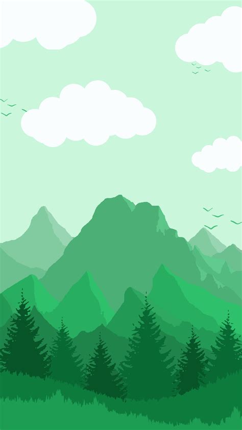 Green Forest Wallpaper Hd