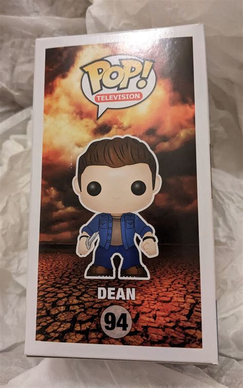 Dean Funko Pop 94 Hot Topic Pre Release Exclusive Supernatural 94