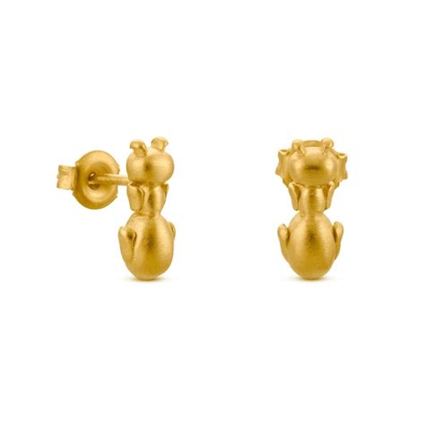 Gold Plated Earrings For Women Dal Jewelry By Joidart Ant Joidart