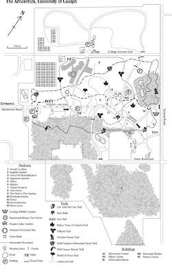 Guelph Area Trails: Guelph - Arboretum