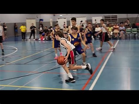 Rd 8 U15 D2 West Brisbane Falcons White V WBF Black Basketball