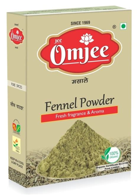 Spicy Fennel Powder Saunf Powder Gm Packaging Type Box At Rs