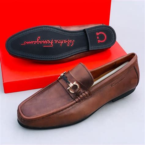 Red Ferragamo Loafers Mens Atelier Yuwa Ciao Jp