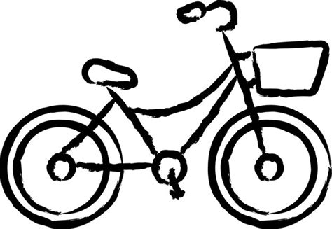 Premium Vector Bicycle Hand Drawn Vector Illustration