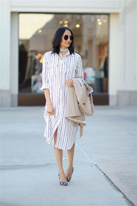 Pinstripe Dress | Daily Craving