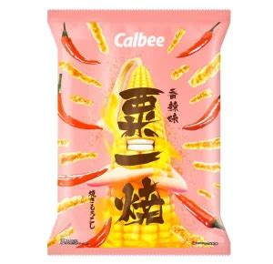 CALBEE Grill A Corn Hot Spicy 80g OKASHI Group