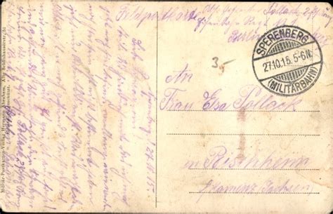 Ansichtskarte Postkarte Gruß von der Eisenbahn Brigade akpool de