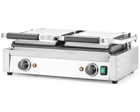 Grill De Contact Double Proselect Performance Professionnelle